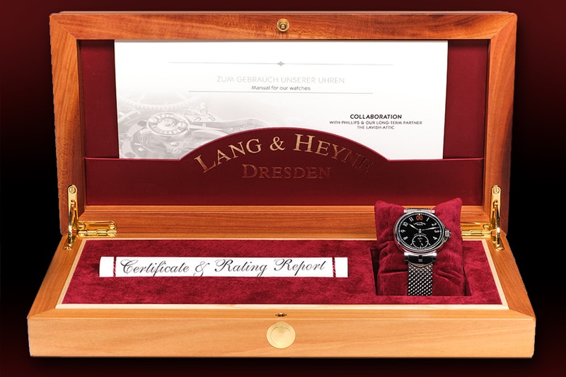 Lang & heyne phillips the lavish attic friedrich ii - remontoir “prototype 00” watch auction auctions 