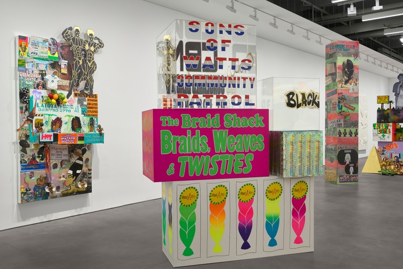 Lauren Halsey Exhibition New York David Kordansky