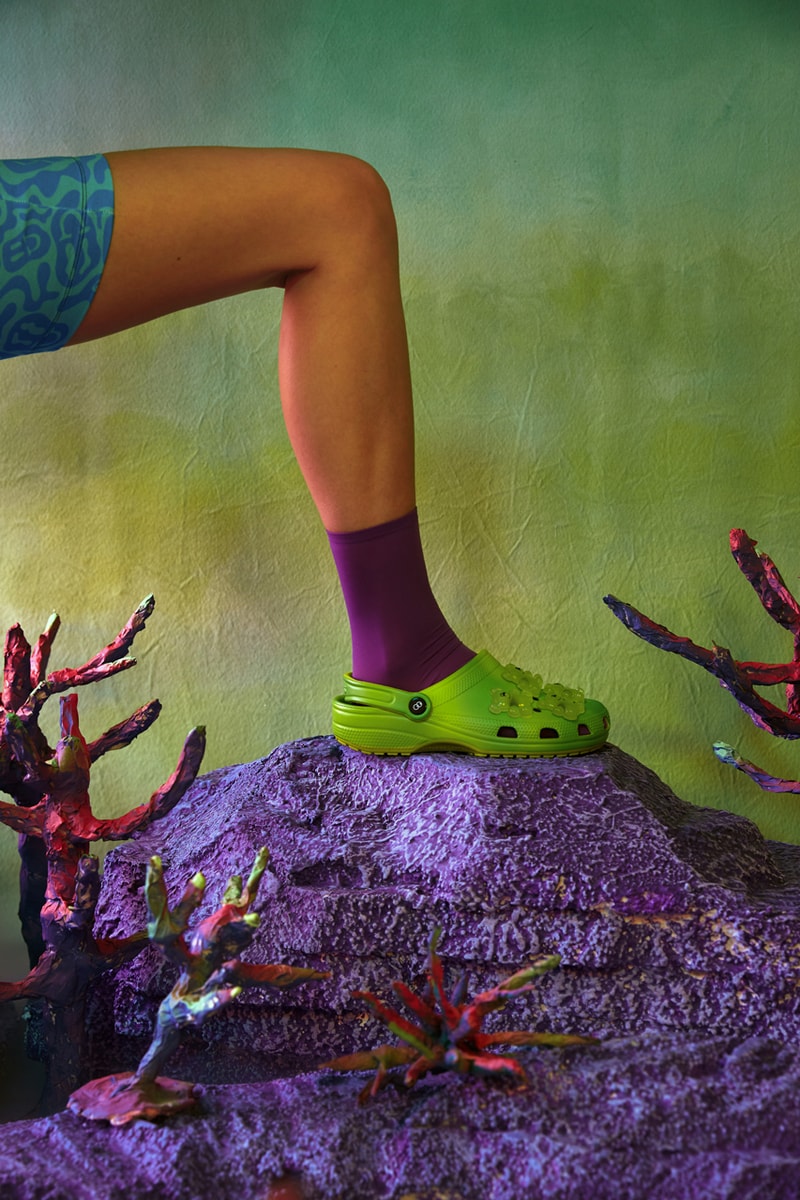 lazy oaf crocs jibbitz nostalgia gemma sheil summer 2022 mega crush lined clog classic 