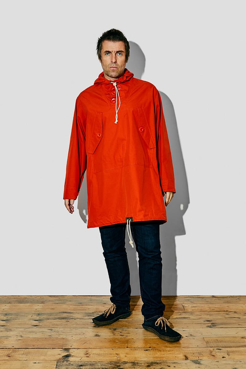 liam gallagher oasis snow peak barbour cp company nigel cabourn cmon you know album selfridges details