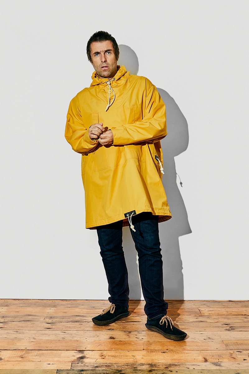 liam gallagher oasis snow peak barbour cp company nigel cabourn cmon you know album selfridges details