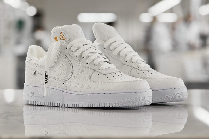 Louis Vuitton x Nike Air Force 1: All About The Coveted General Release  Pairs, Sneakers, Sports Memorabilia & Modern Collectibles