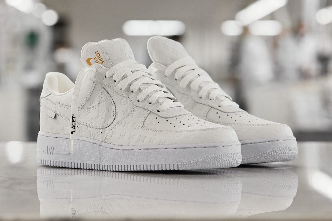 The History Behind the Louis Vuitton Nike Air Force 1 by Virgil Abloh   Sneakers Sports Memorabilia  Modern Collectibles  Sothebys