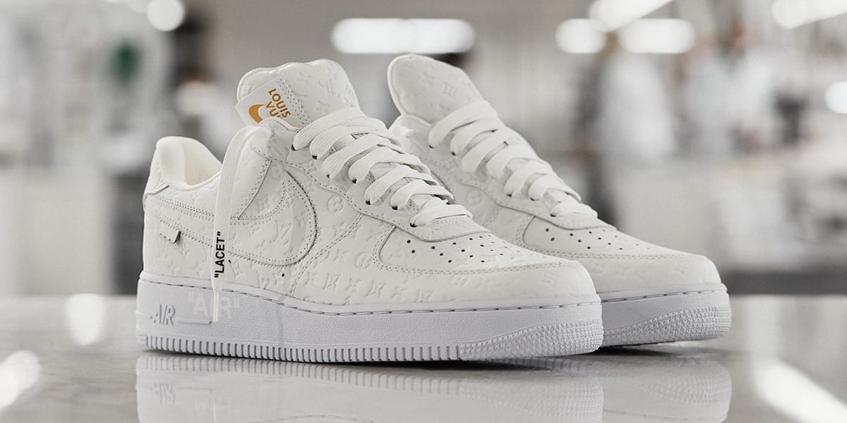 First Look at the Nike x Louis Vuitton Air Force 1 Sneakers PHOTOS  WWD