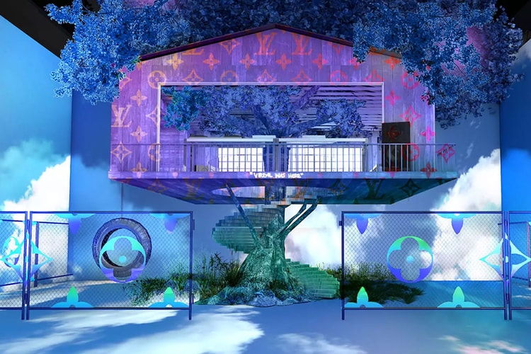 Louis Vuitton Opens an Exhibit for Virgil Abloh's Nike Air Force 1 Collaboration