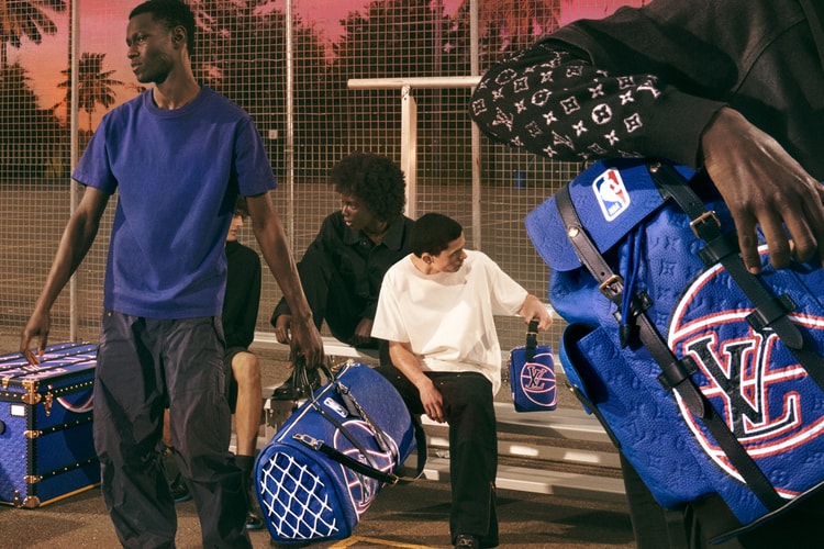 Campaign Imagery for the Louis Vuitton x NBA Collab Releases To Celebrate Its Third Drop This Season