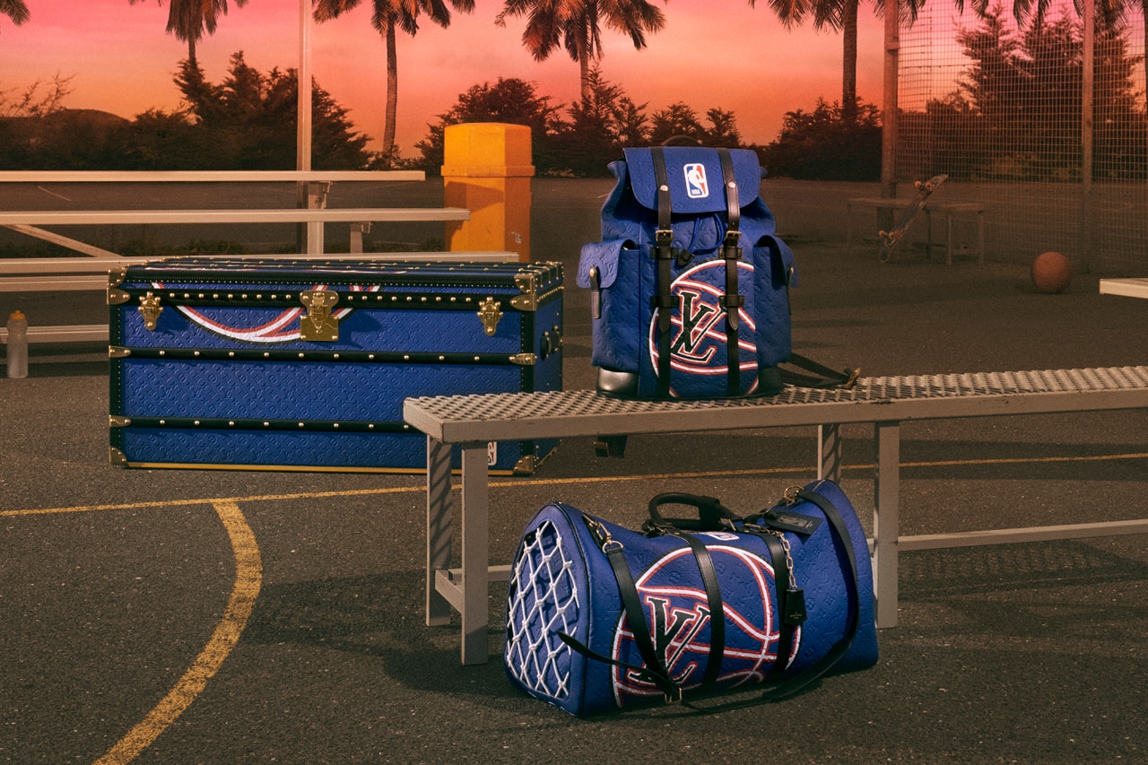 Louis Vuitton x NBA Collab Releases Campaign Imagery for its Third Drop for SS22 