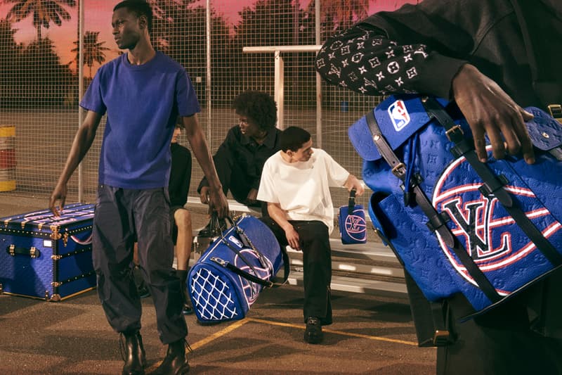 Louis Vuitton x NBA Collab Releases Campaign Imagery for its Third Drop for SS22 