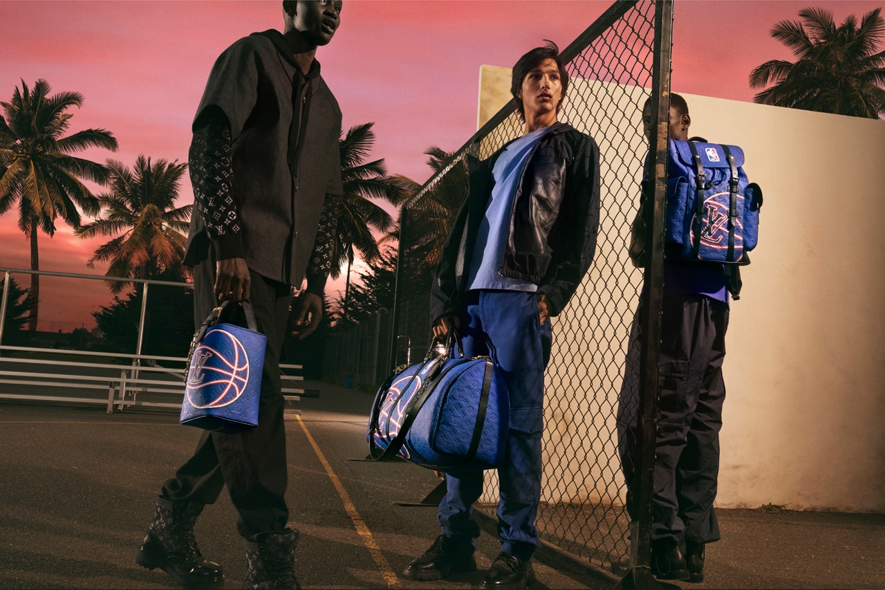 Louis Vuitton x NBA Collab Releases Campaign Imagery for its Third Drop for SS22 