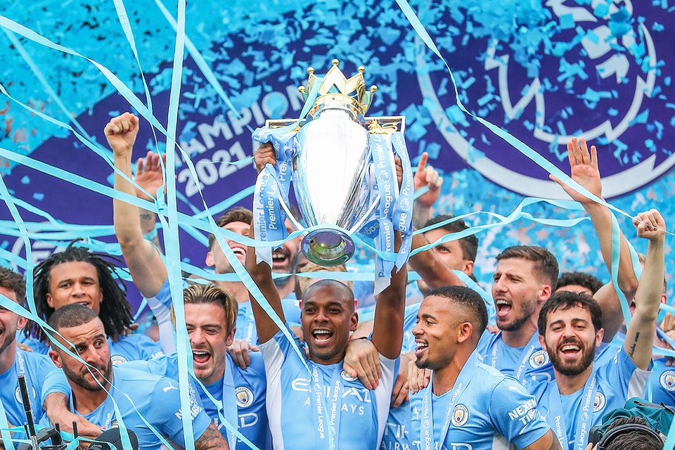 Manchester City crowned Premier League champions