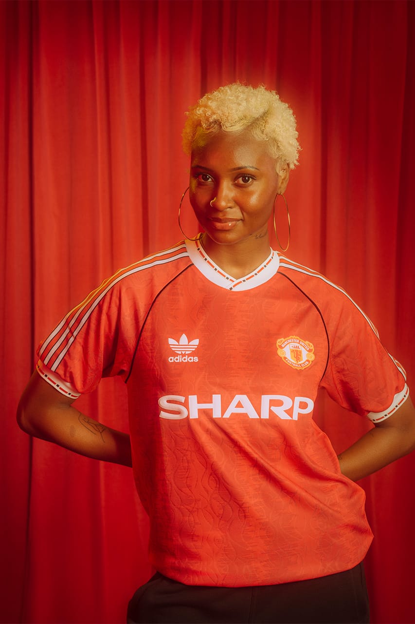 manchester united originals 1990 home shirt red