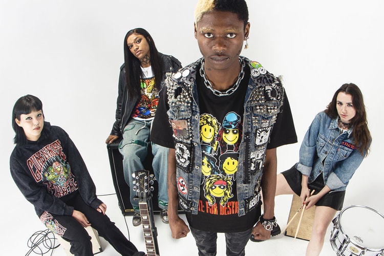 MARKET Taps Guns N' Roses and Smiley for a '90s Rock-Inspired Capsule