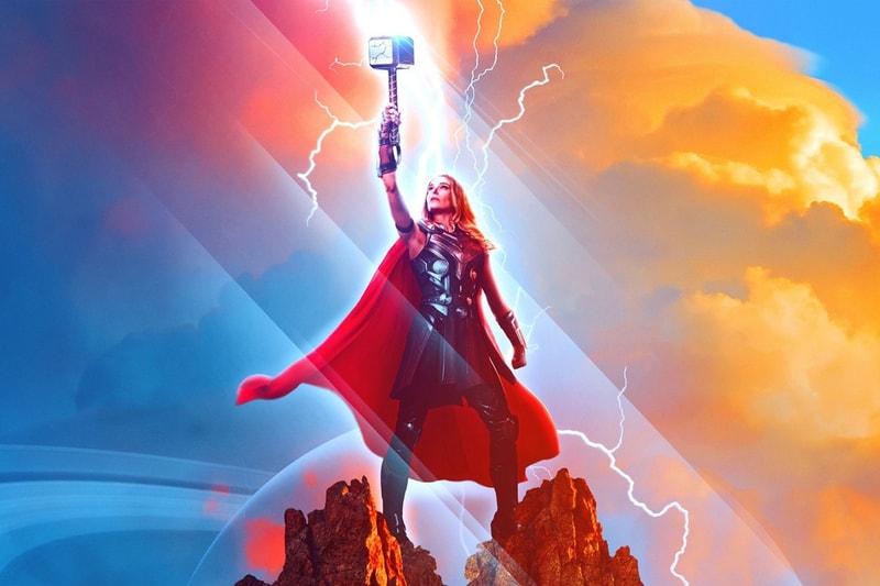 Arte promocional destaca novo visual do Thor em 'Thor: Love and Thunder