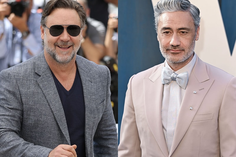Taika Waititi Talks Russell Crowe's Portrayal of Zeus in 'Thor: Love and Thunder' thor 4 mcu marvel cinematic universe stan lee 