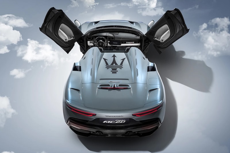 Maserati mc20 cielo unveiling news super cars italian convertible racing horsepower luxury Ferrari P8 spyder