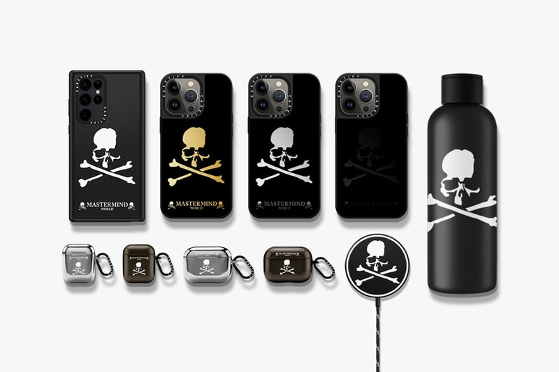 mastermind World x CASETIFY magsafe iphone galaxy case cases apple samsung wireless charger water bottle co-lab airpods pro