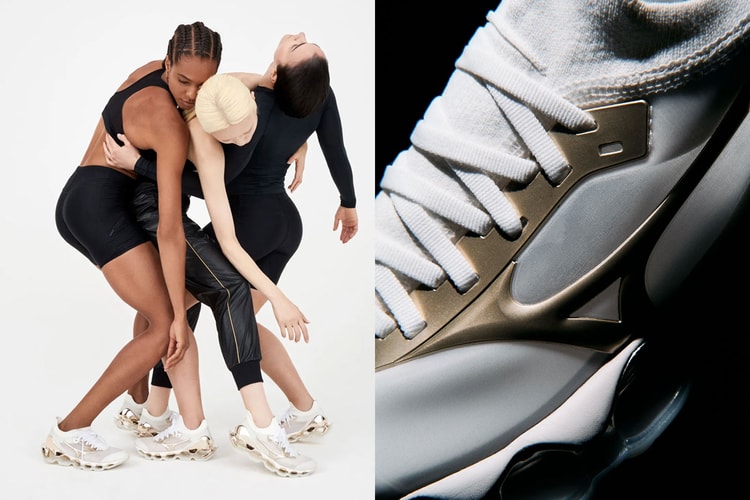 Hajime Sorayama Readies Mizuno Wave Prophecy 10 in "Champagne Gold"