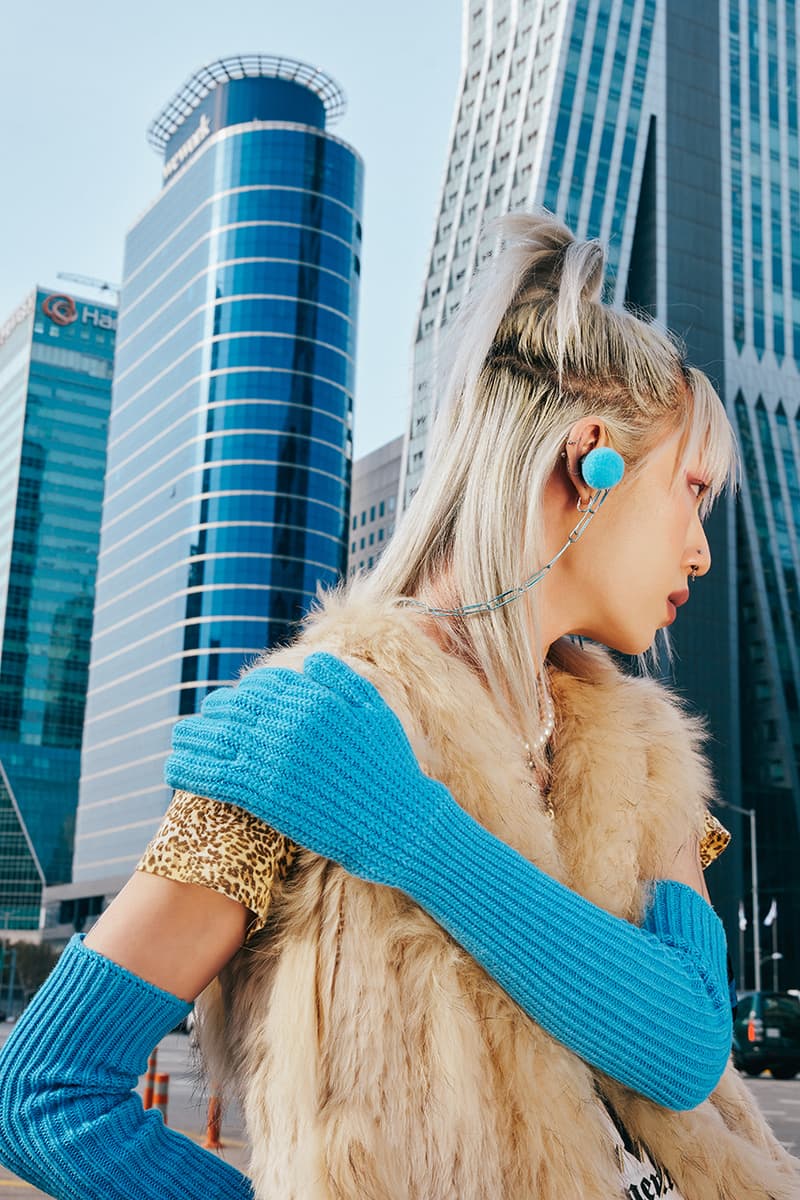 morph audio singapore tech earphone music audio south korea seoul creative campaign Nara designer Hyoxxi, model Hyeokjin Eum and multi-hyphenate creative Hanseul Ha