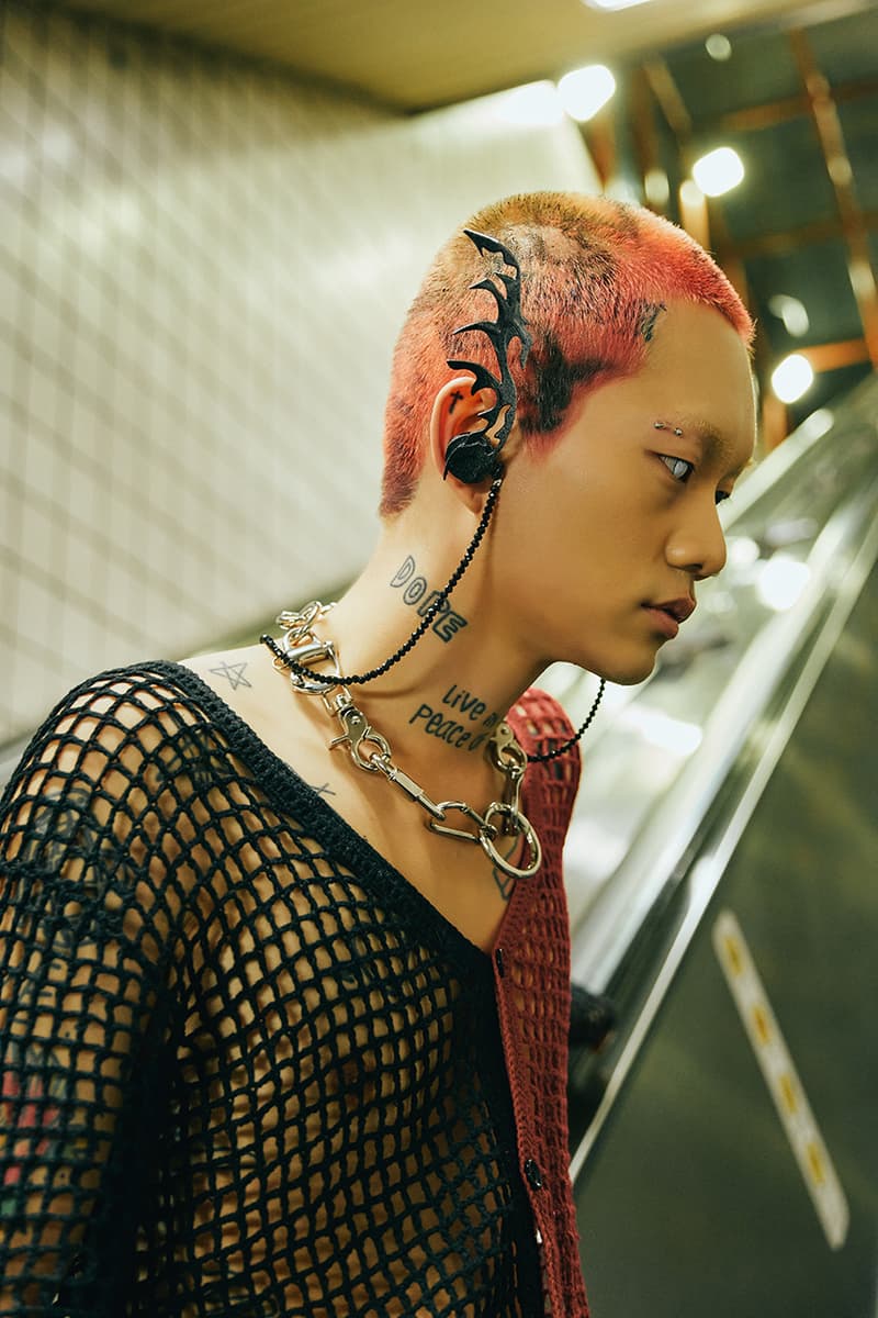 morph audio singapore tech earphone music audio south korea seoul creative campaign Nara designer Hyoxxi, model Hyeokjin Eum and multi-hyphenate creative Hanseul Ha