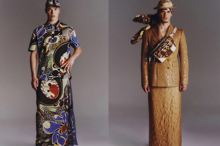 Moschino’s Men’s Resort 2023 Collection Evokes a Kaleidoscopic Trip Down Memory Lane