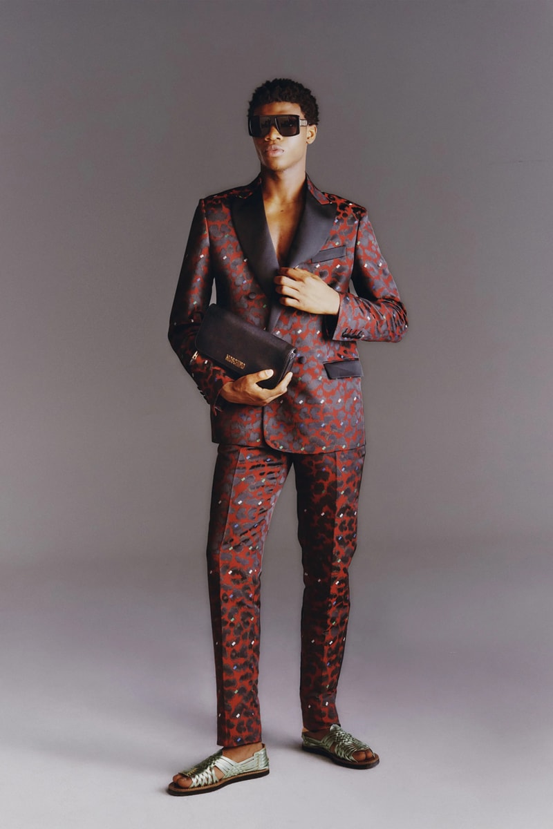 Moschino Mens Resort 2023 Collection Evokes a Kaleidoscopic Trip Down Memory Lane with 1970s Inspo