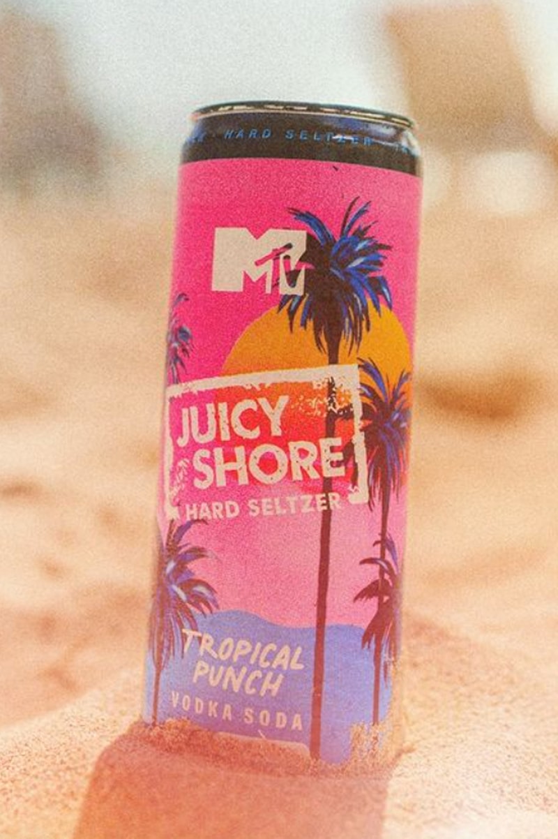 MTV Launches New Juicy Shore Hard Seltzer Drink Just in Time for Summer