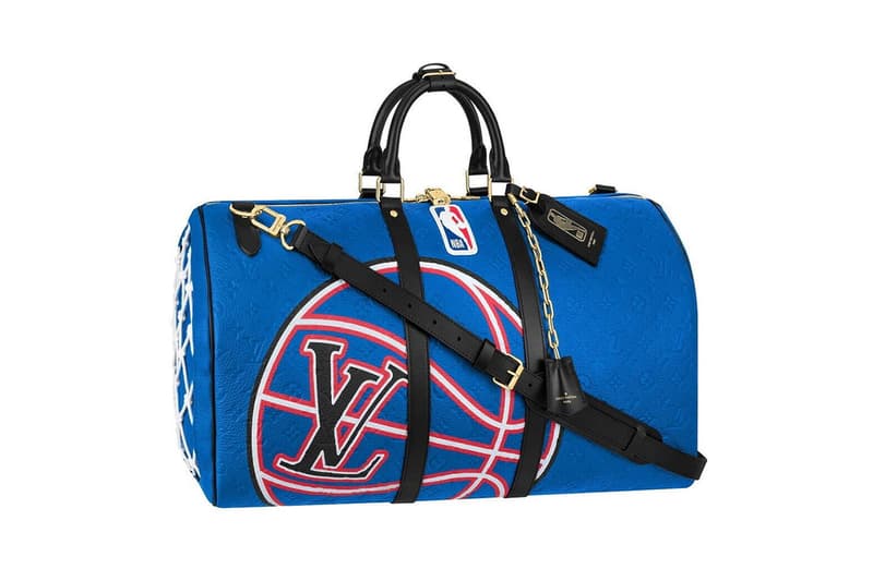 nba louis vuitton blue backpack wallet keepall travel bag release date info store list buying guide photos price finals june 2