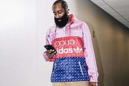 James Harden Elevates His Pre-Game Fit With New adidas x Gucci Collab