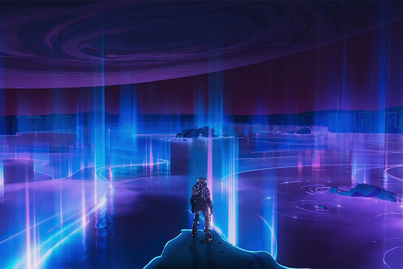 Netflix LOVE DEATH ROBOTS Launches a Digital Scavenger Hunt nft images volume 3 billboard digital social show news info