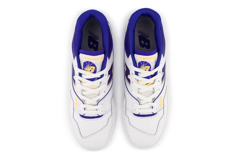 new balance 550 lakers BB550WTO BB550WTN release info date store list buying guide photos price 