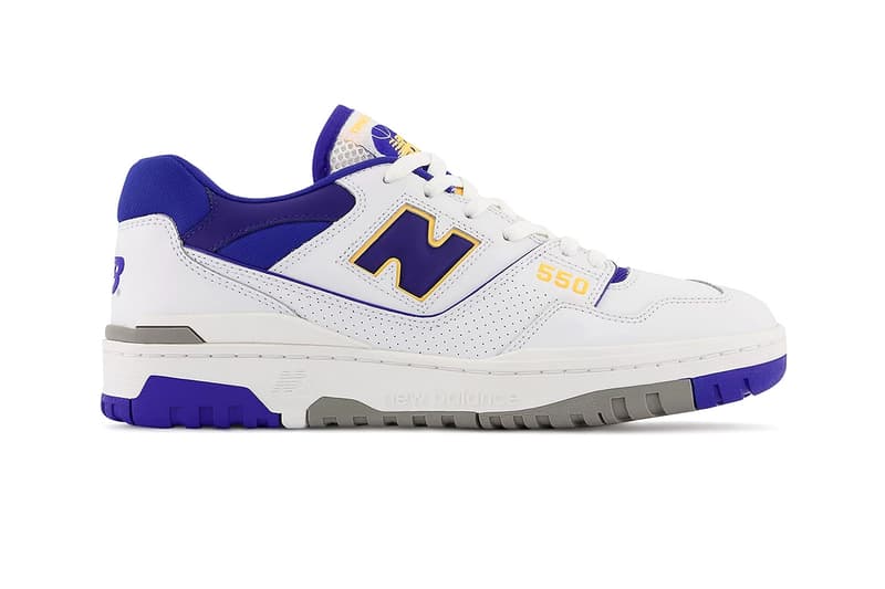 new balance 550 lakers BB550WTO BB550WTN release info date store list buying guide photos price 