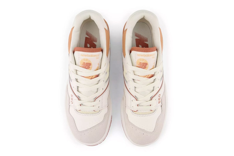 The New Balance 550s Are Arriving in a Muted Syracuse Colorway afew  raffle basketball shoes joefreshgoods orange