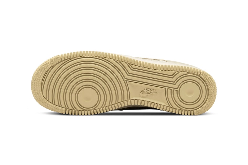 Nike Air Force 1 nai ke dv4246 333 dv4247 211 tan olive white stitching the one line elevating inner peace through sports chinese text suede release-info date price