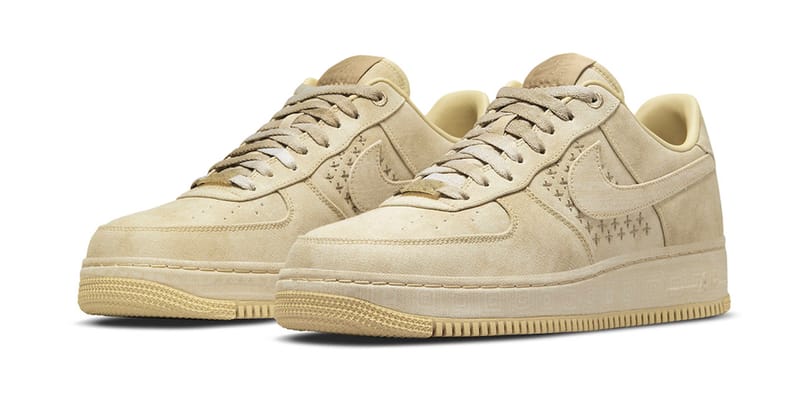 tan air force ones mens