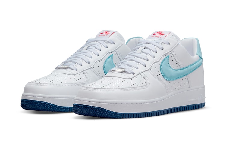 Nike Air Force 1 Low "Puerto Rico" Is Built With Perforated Leathers