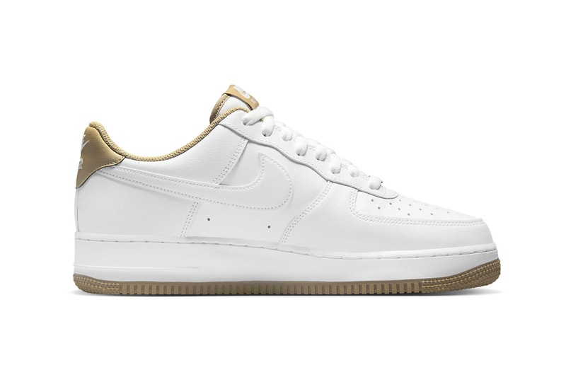 Nike Air Force 1 Low Arrives in White and Taupe Colorway DR9867-100 af1 nike