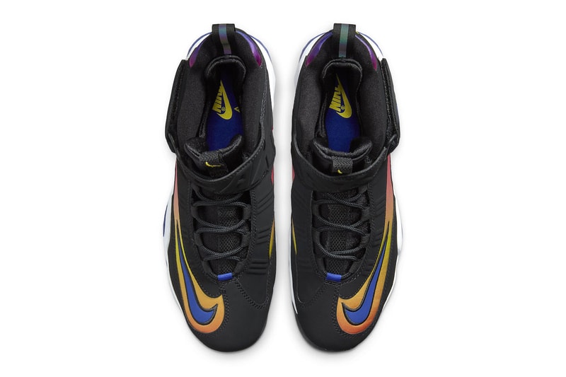Take an Official Look at the Nike Air Griffey Max 1 "Los Angeles" DV3353-001 la blue yellow la rams dodgers purple lakers
