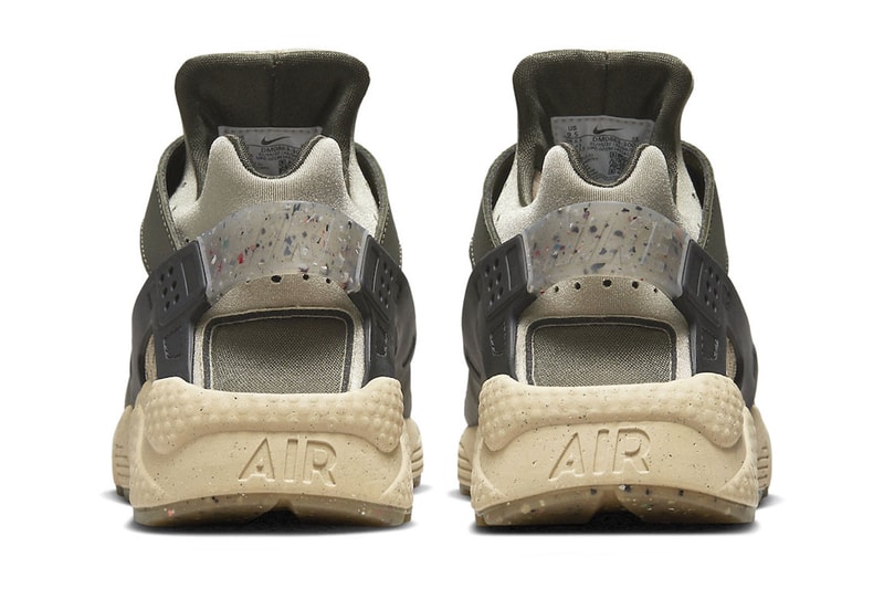 Nike Air Huarache Next Nature Appears Tan/ Olive DM0863-300 Release 2022 Nike Sportswear