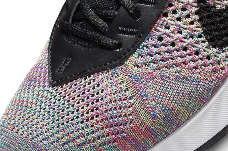 Nike air max flyknit racer multi color ghost green black pink blast photo blue pre day 2012 leather overlays release info date price