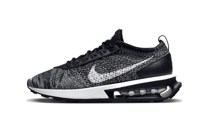 Nike Air Max Flyknit Racer black white swoosh oreo 2012 DM9073-001 release info date price Buy 