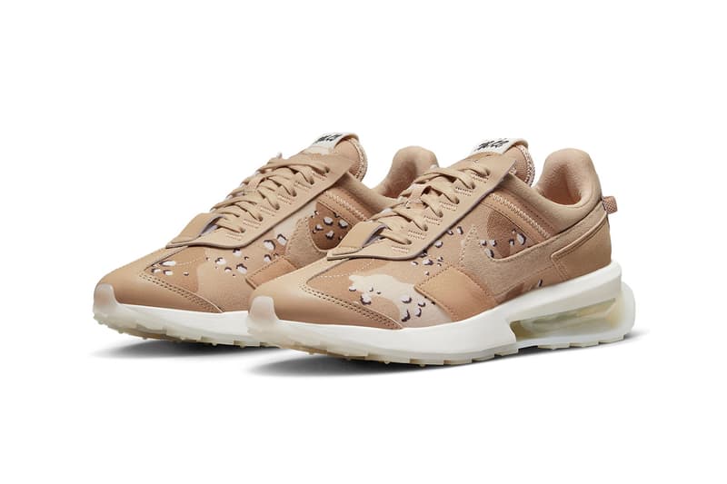 Nike Air Max Pre-Day Desert Camo Release DX2312-200 Nylon Print White Midsole