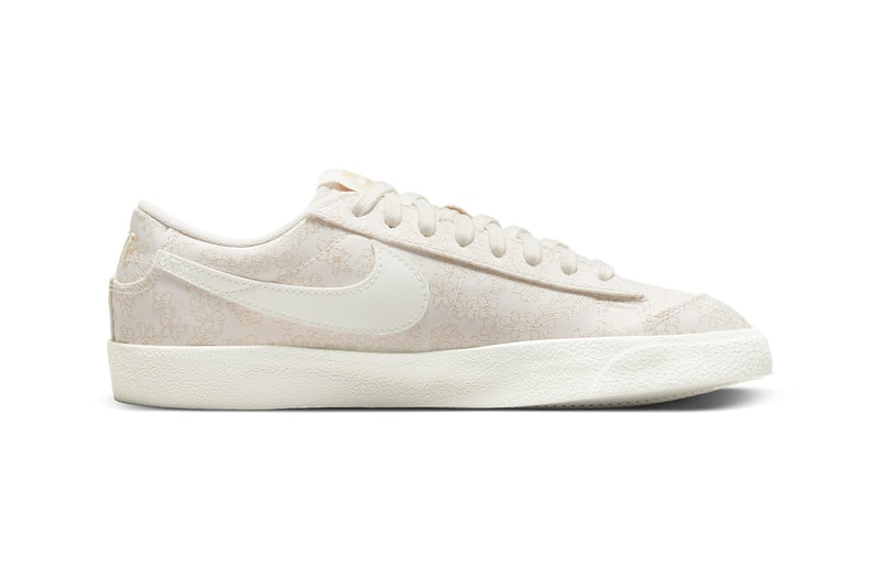 nike blazer low floral embroidery DR9955 100 release date info store list buying guide photos price 