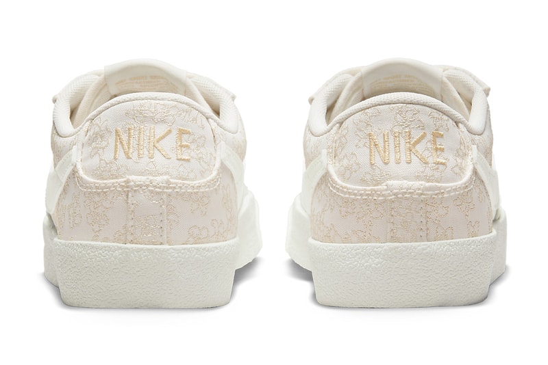 nike blazer low floral embroidery DR9955 100 release date info store list buying guide photos price 