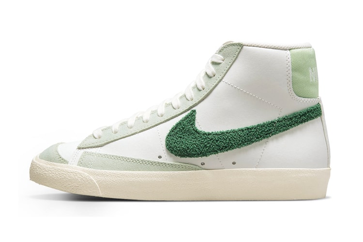 Nike Features Chenille-Textured Swooshes to Its Blazer Mid '77