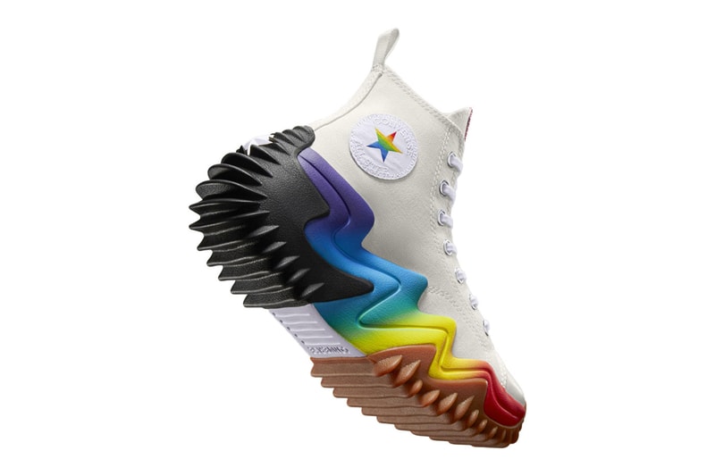 This Year's Converse Pride Collection Celebrates "Found Family" lgbtqia+ nike run star motion chuck 70 hi chuck taylor hi lift ox one star all star slide