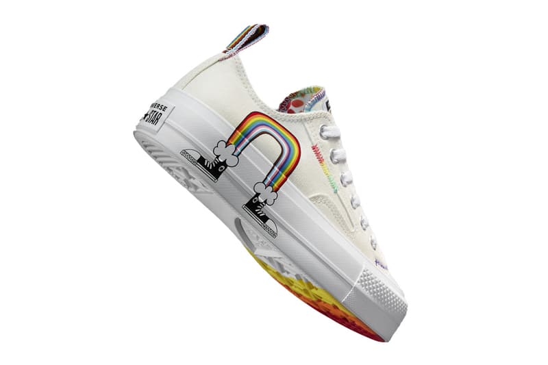 This Year's Converse Pride Collection Celebrates "Found Family" lgbtqia+ nike run star motion chuck 70 hi chuck taylor hi lift ox one star all star slide