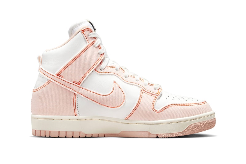 Take a Look at the Official Images of the Nike Dunk High 1985 "Arctic Orange" DV1143-800 vintage