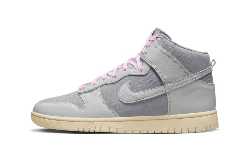 light grey nike high tops