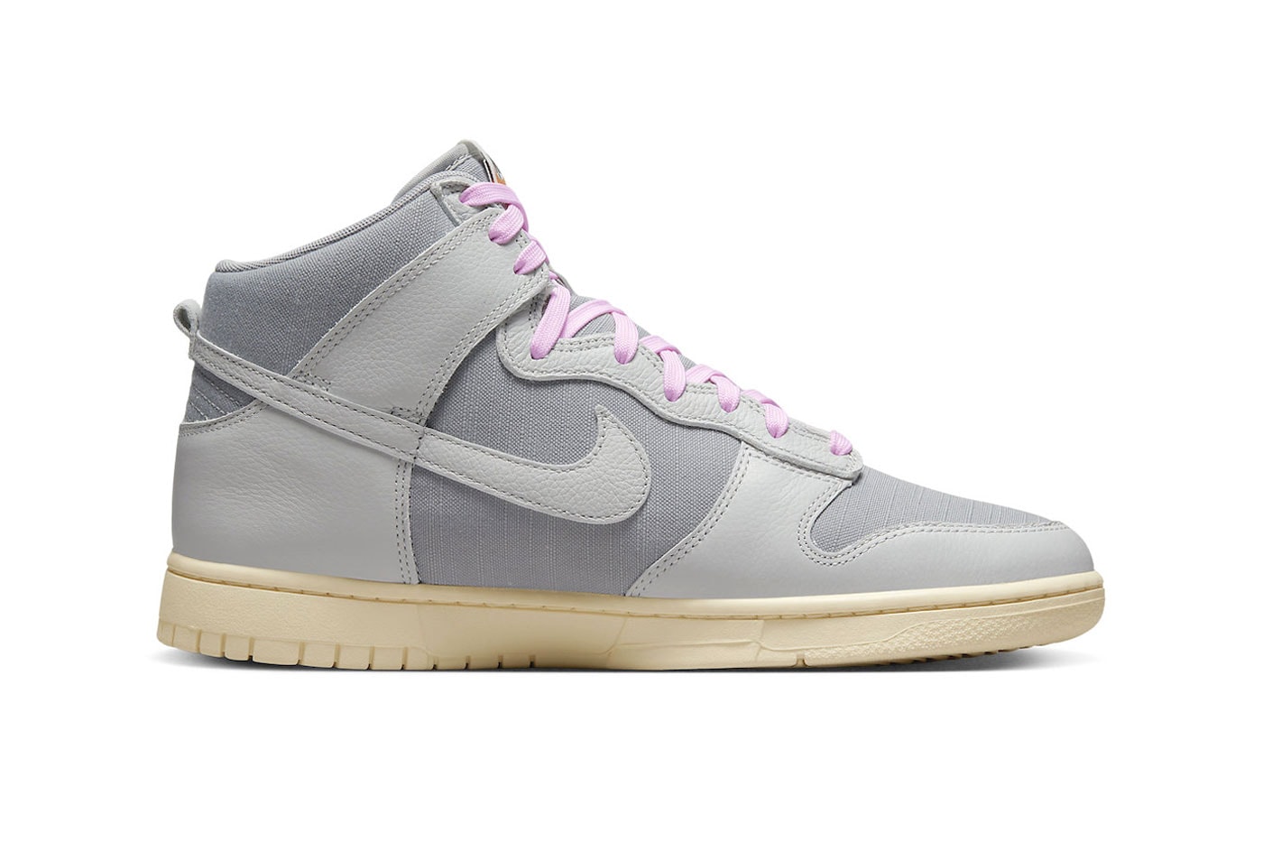 Nike Dunk High "Certified Fresh" Surfaces in a New Grey Fog Colorway DQ8800-001