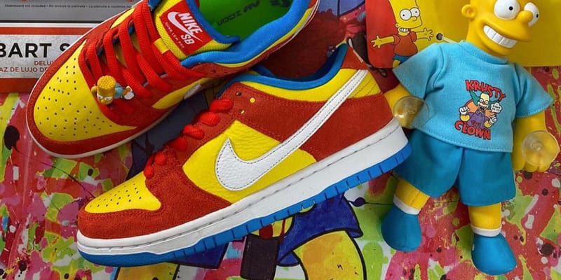 nike dunk simpsons